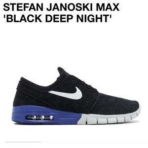 Nike Stefan Janoski Max Black Deep Night